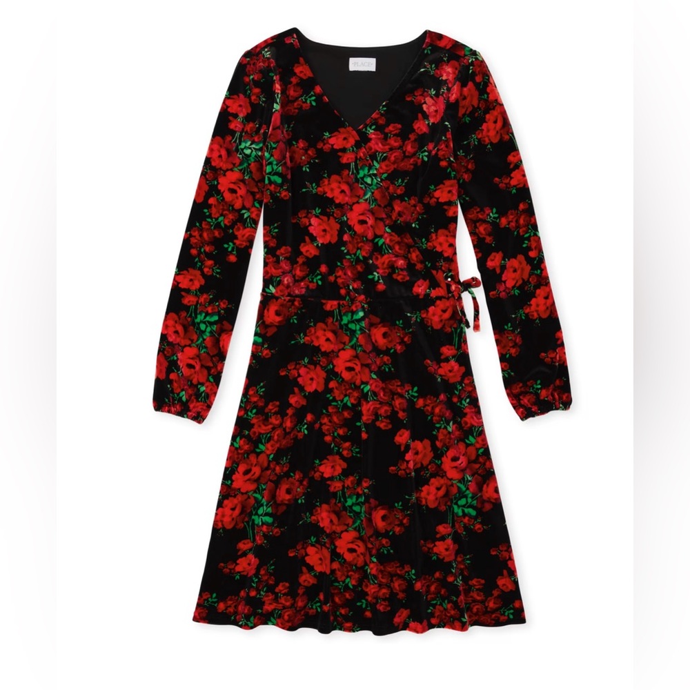 Children’s Place Mommy and Me Velour dress